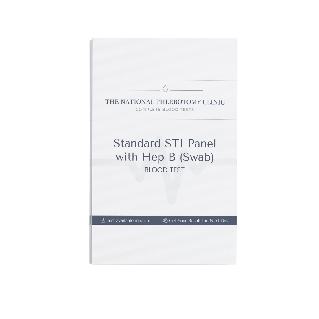 Standard STI Panel with Hep B (Swab)