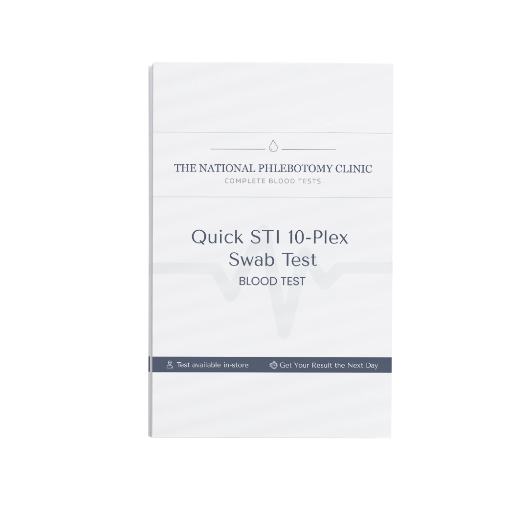 Quick STI 10-Plex Swab Test – The National Phlebotomy Clinic