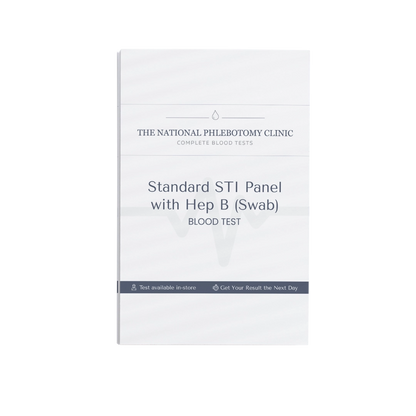 Standard STI Panel with Hep B (Swab)